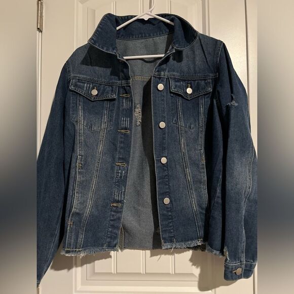 Women's Denim Jacket - Picture 7 of 10